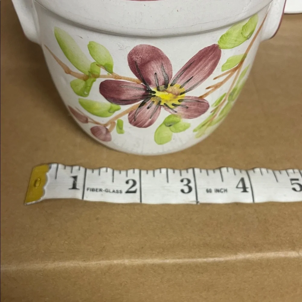 Floral Ceramic Planter Succulent Pot‎ Flower Pot Decorative Home Decor